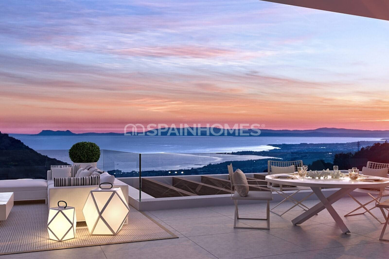 Пентхаус в Испании, в Охене