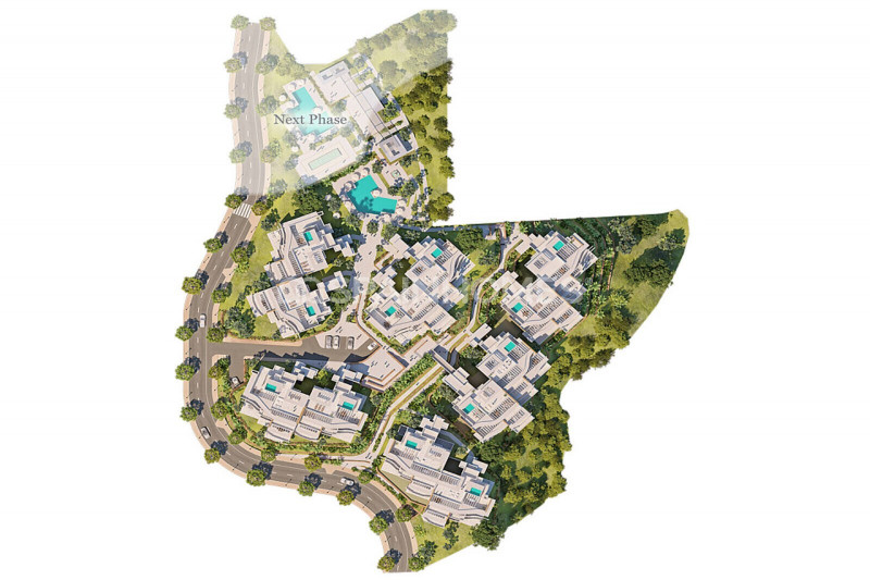 Пентхаус в Испании, в Охене