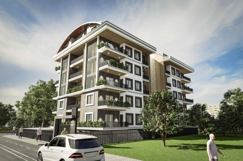 Apartment in Turkey, in Mahmutlar