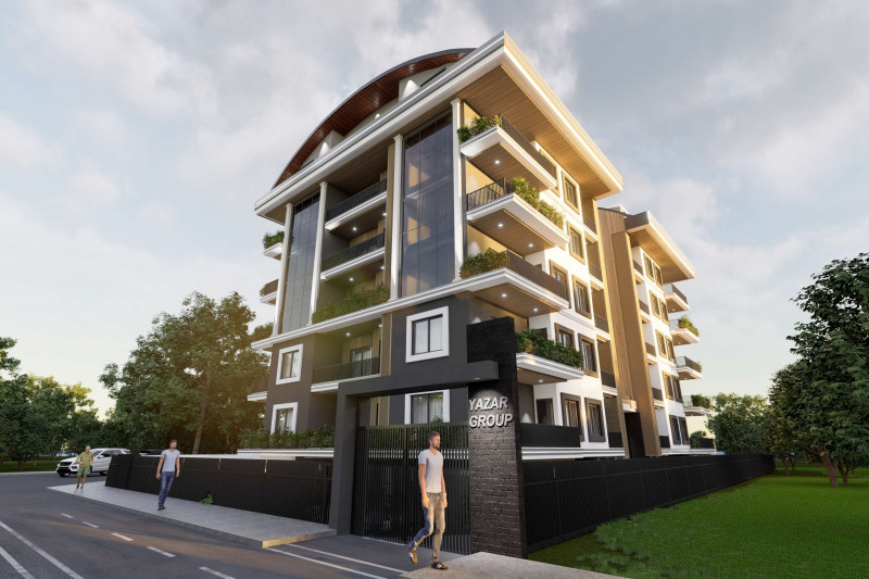 Apartment in Turkey, in Mahmutlar