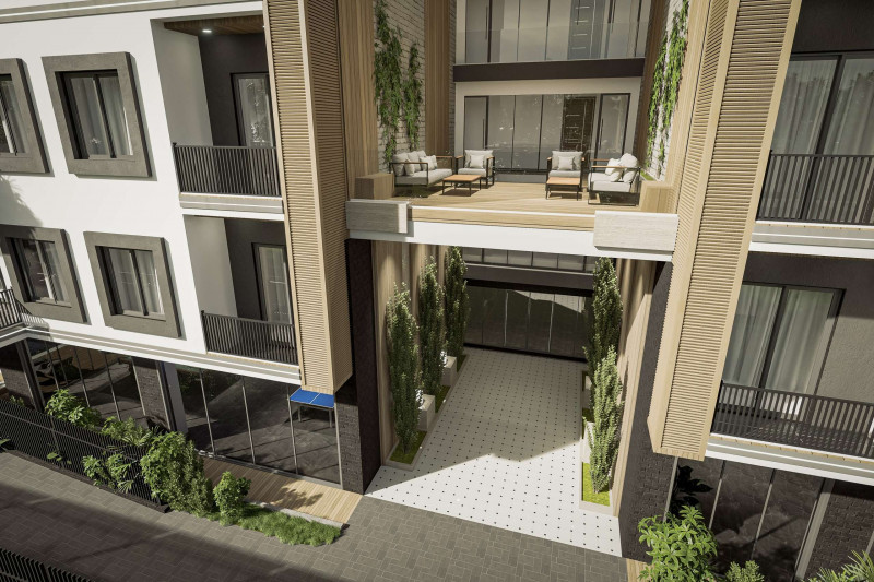 Apartment in Turkey, in Mahmutlar