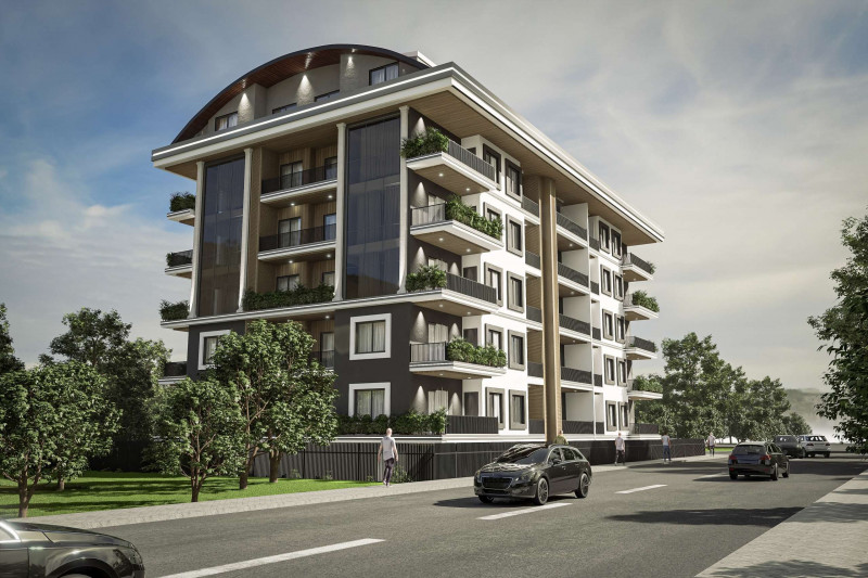 Apartment in Turkey, in Mahmutlar