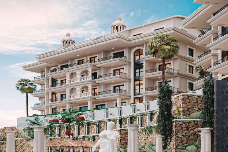 Апартаменты в Турции, в Тюрклере