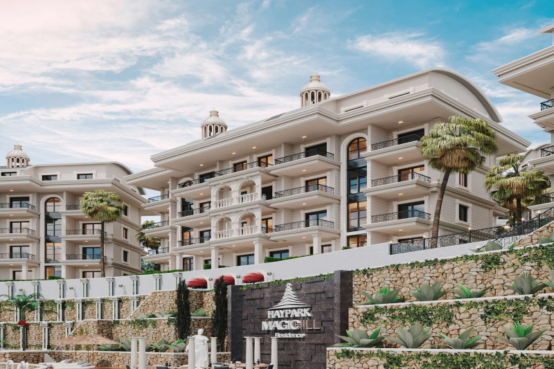 Апартаменты в Турции, в Тюрклере