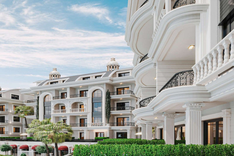 Апартаменты в Турции, в Тюрклере