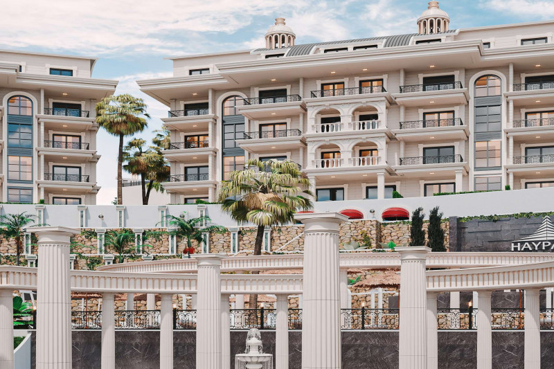 Апартаменты в Турции, в Тюрклере