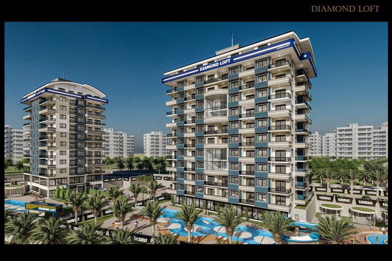 Apartment in Turkey, in Avsallar