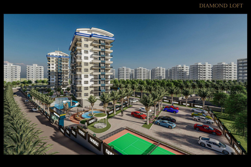 Apartment in Turkey, in Avsallar