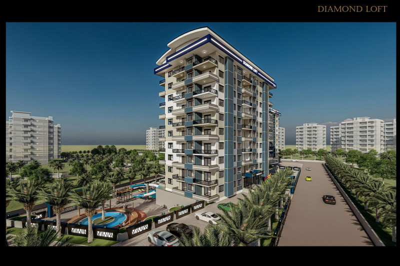 Apartment in Turkey, in Avsallar