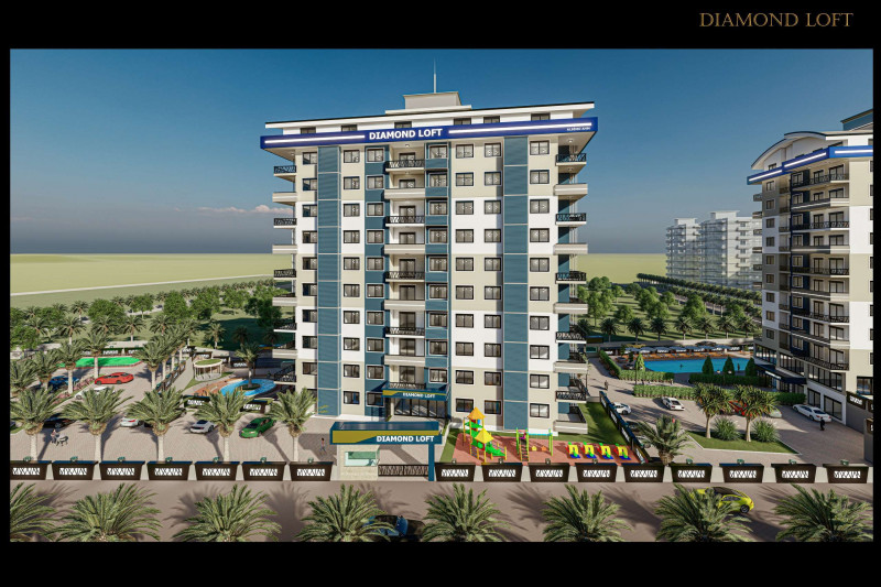 Apartment in Turkey, in Avsallar