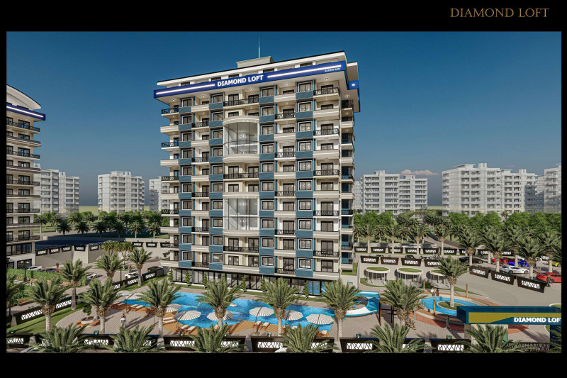 Apartment in Turkey, in Avsallar