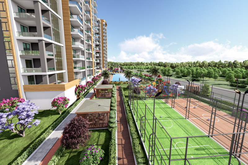 Апартаменты в Турции, в Эрдемли