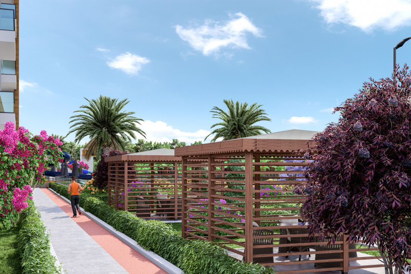 Апартаменты в Турции, в Эрдемли