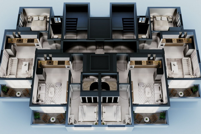 Apartment in Turkey, in Erdemli