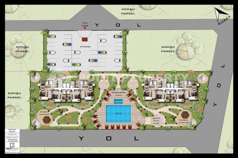 Апартаменты в Турции, в Демирташе