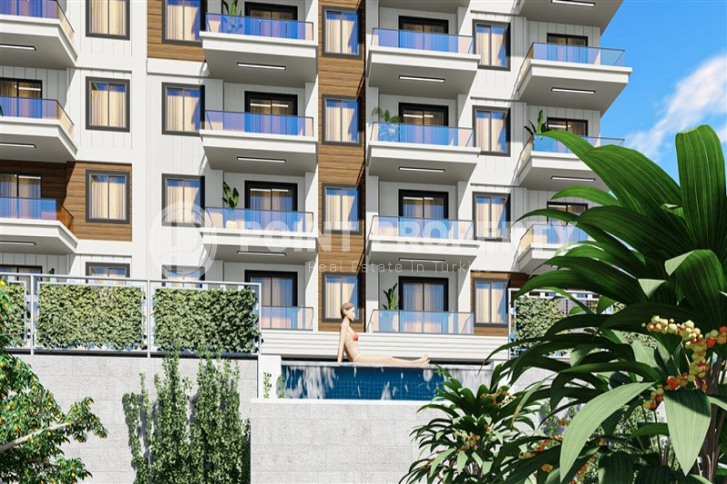 Апартаменты в Турции, в Паялларе