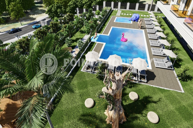 Апартаменты в Турции, в Паялларе