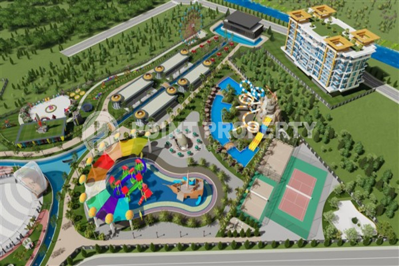 Апартаменты в Турции, в Тюрклере