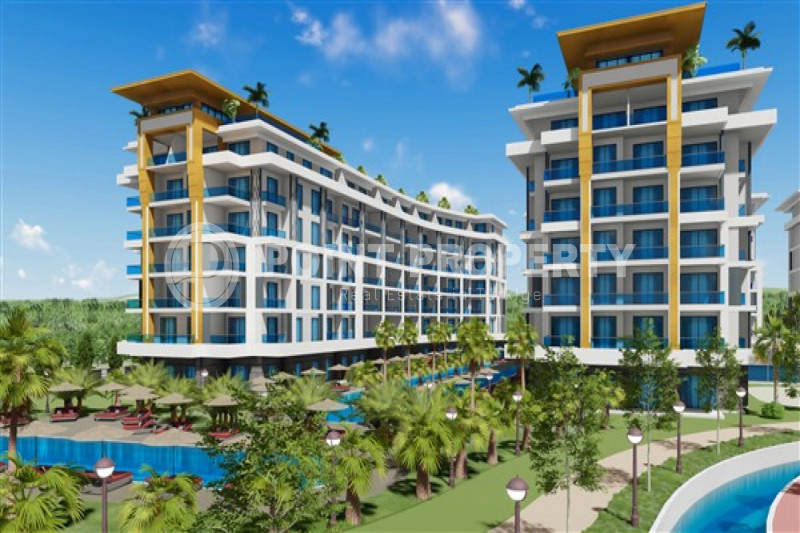 Апартаменты в Турции, в Тюрклере