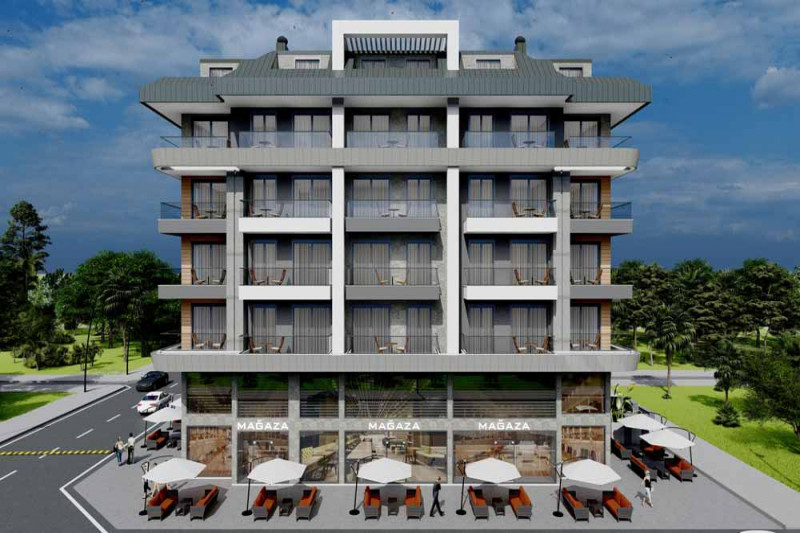 Апартаменты в Турции, в Аланье