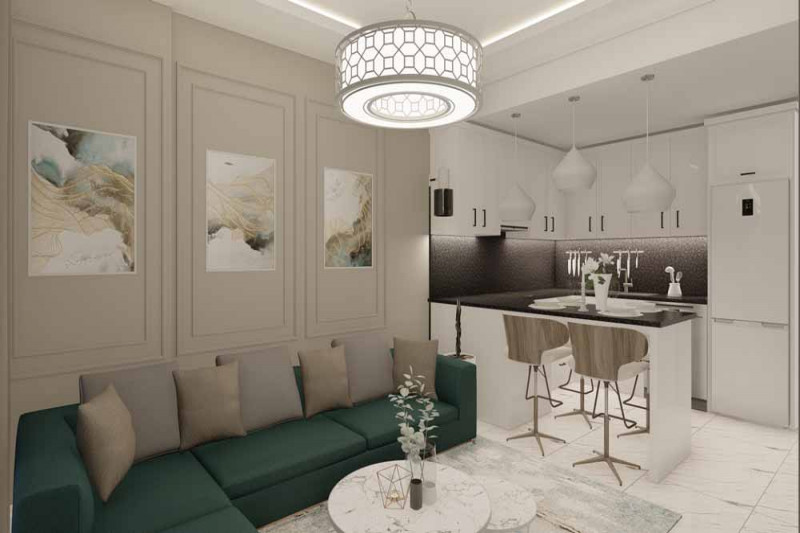 Апартаменты в Турции, в Аланье