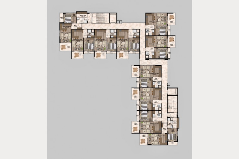 Апартаменты в Турции, в Чешмели