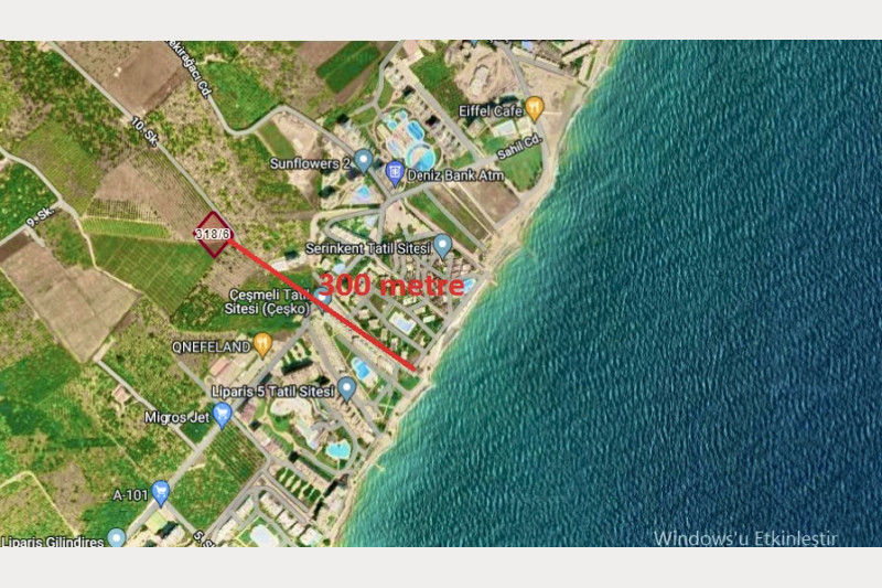 Апартаменты в Турции, в Чешмели