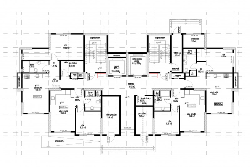 Апартаменты в Турции, в Тедже