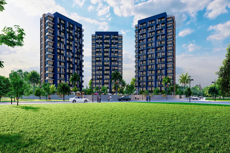 Апартаменты в Турции, в Тедже