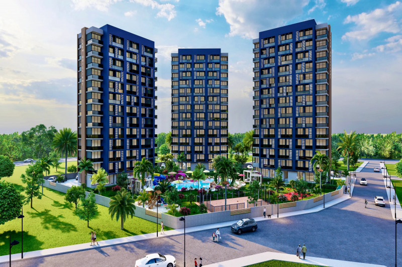 Апартаменты в Турции, в Тедже