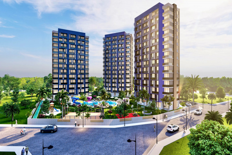 Апартаменты в Турции, в Тедже