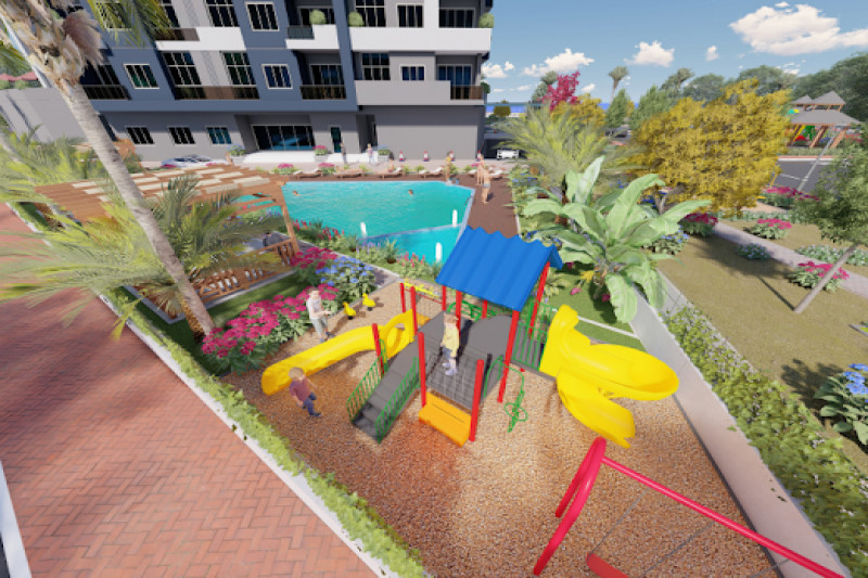 Apartment in Turkey, in Tece