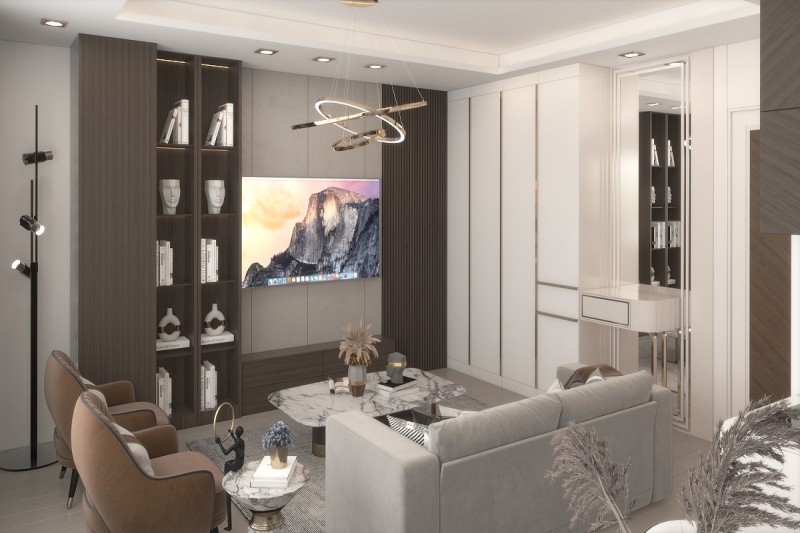 Апартаменты в Турции, в Мезитли