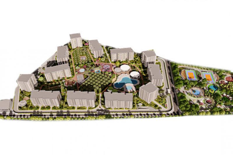 Апартаменты в Турции, в Мезитли