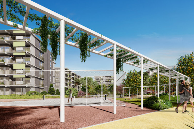 Апартаменты в Турции, в Мезитли