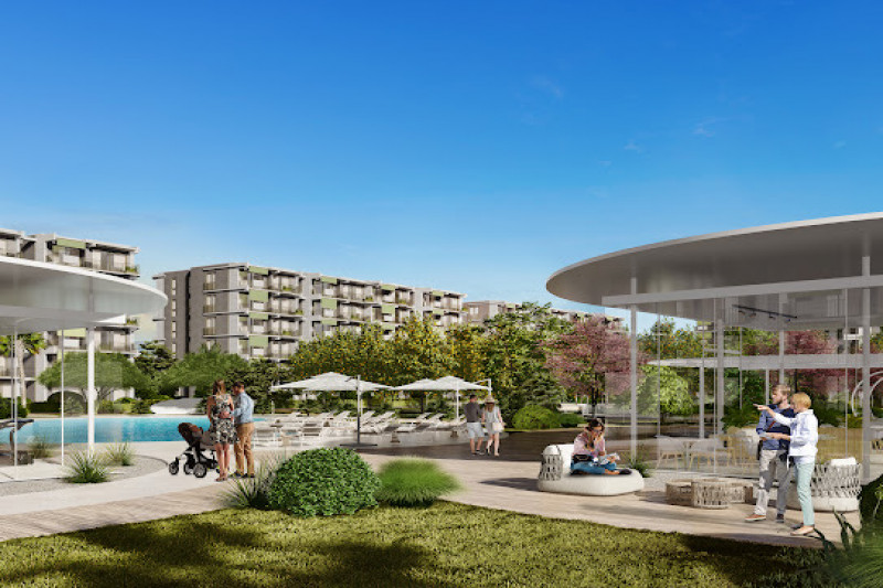 Апартаменты в Турции, в Мезитли