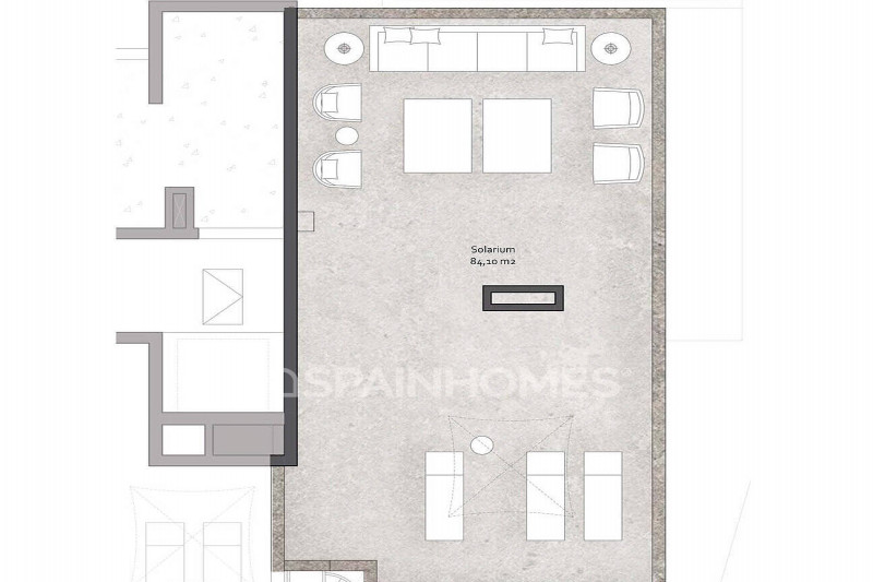Пентхаус в Испании, в Бенальмадене