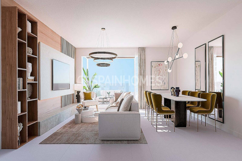 Пентхаус в Испании, в Бенальмадене