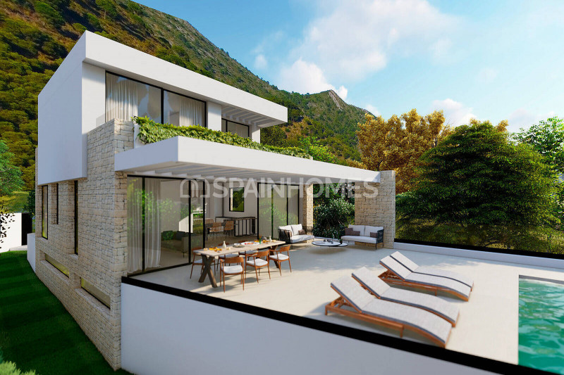 Вилла в Испании, в Михас-Коста