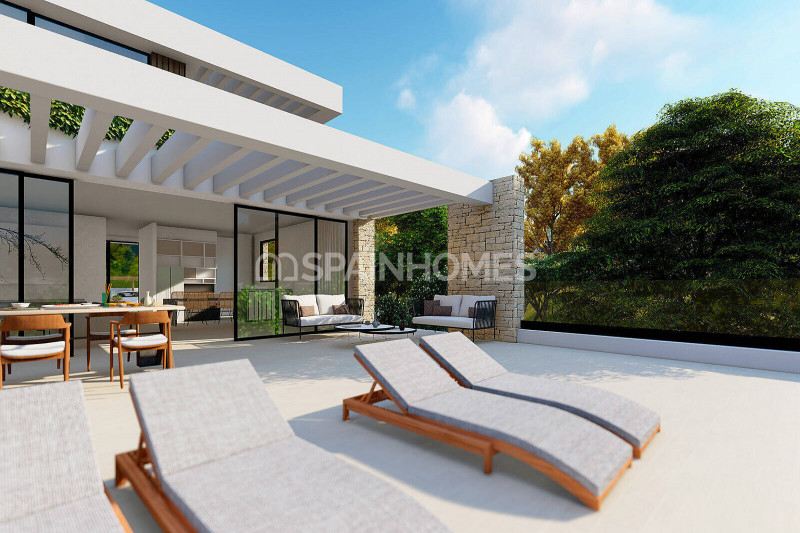 Вилла в Испании, в Михас-Коста