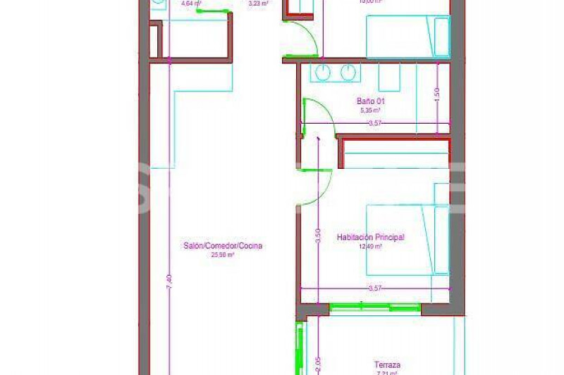 Пентхаус в Испании, в Нерхе