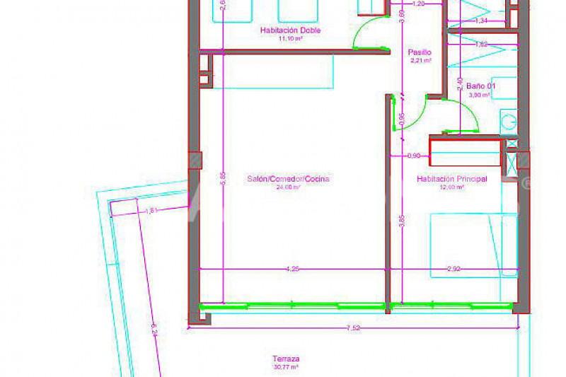 Пентхаус в Испании, в Нерхе