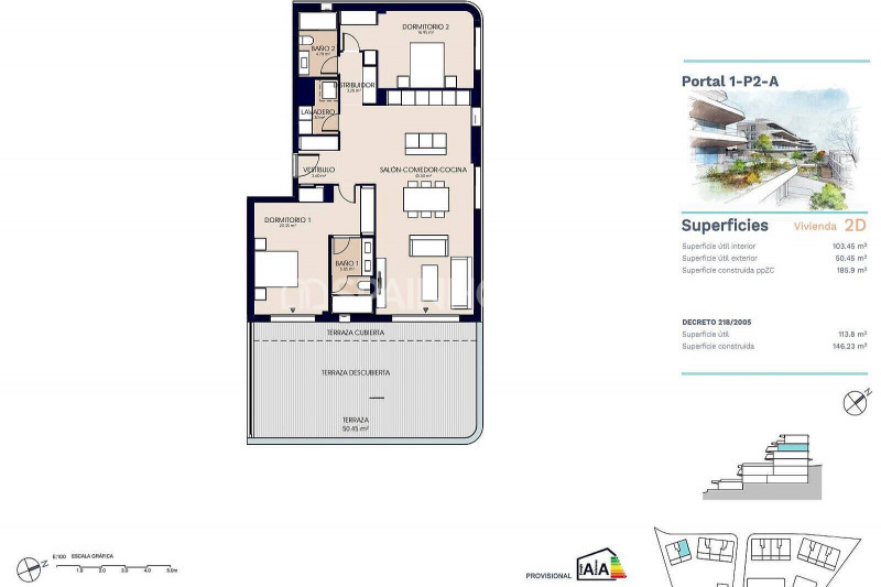 Пентхаус в Испании, в Эстепоне