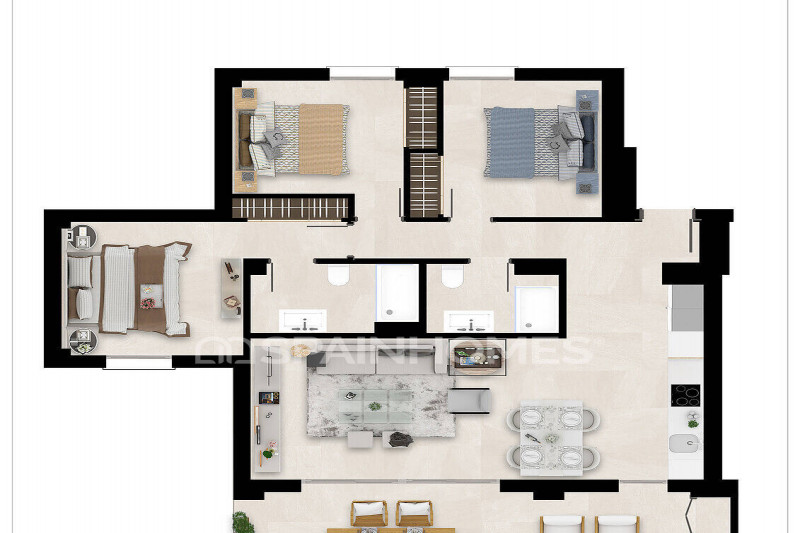 Апартаменты в Испании, в Михас-Коста