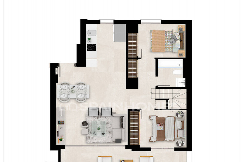 Апартаменты в Испании, в Михас-Коста