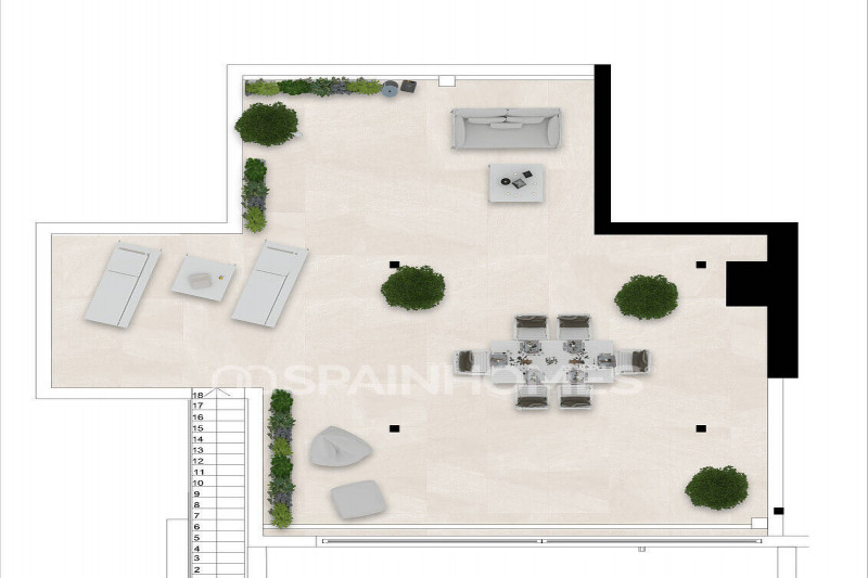 Апартаменты в Испании, в Михас-Коста