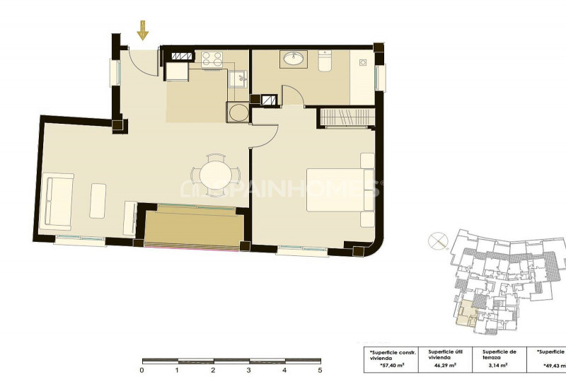 Апартаменты в Испании, в Марбелье
