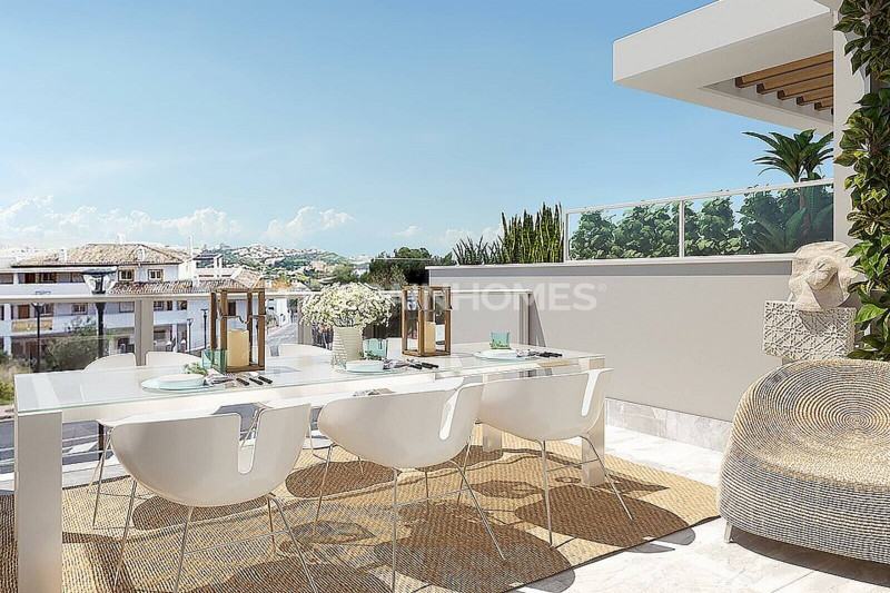 Пентхаус в Испании, в Бенальмадене