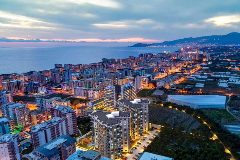 Apartment in Turkey, in Mahmutlar