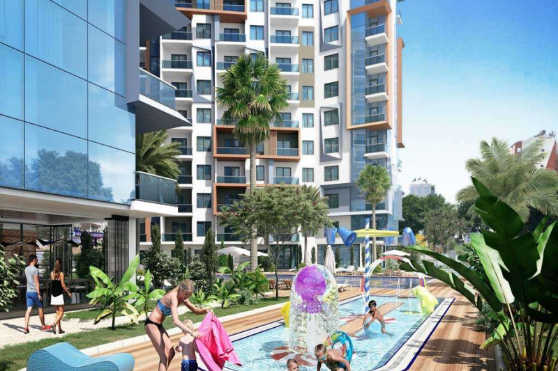 Apartment in Turkey, in Mahmutlar